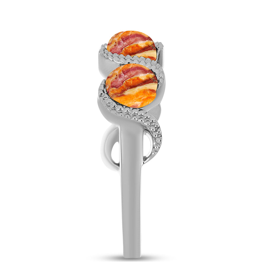 Silberring mit Löwenpfoten-Jaspis