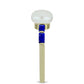 Goldplattierter Silberring mit Lapislazuli und weißer Süßwasserperle