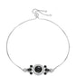 Silberarmband mit Picasso Jaspis und weißem Topas
