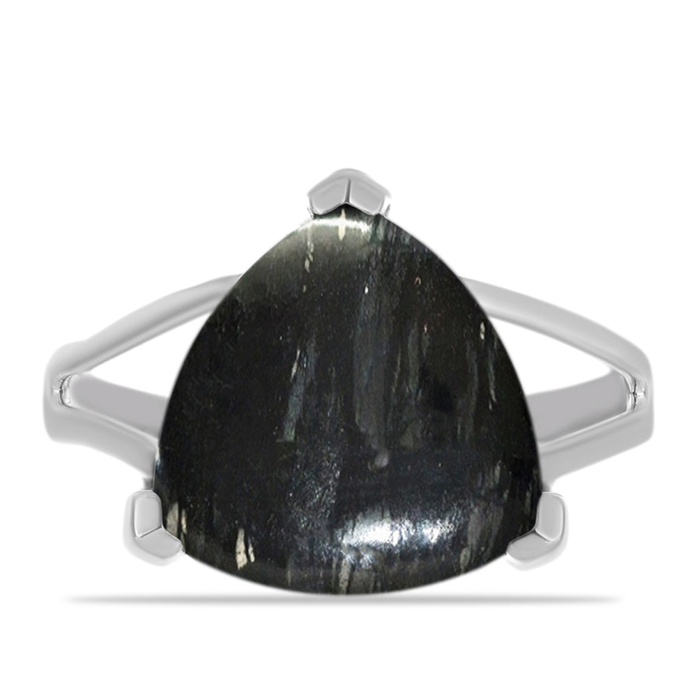 Silberring mit Picasso Jaspis