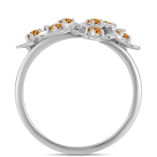 Silberring mit Kaiserlichem Gelben Topas