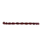 Goldplattiertes Silberarmband mit Barton Granat