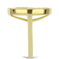 Goldplattierter Silberring mit Perlmutt