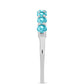 Silberring mit Paraiba Quarz