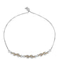Silberarmband mit Champagnerfarbenem Moissanit