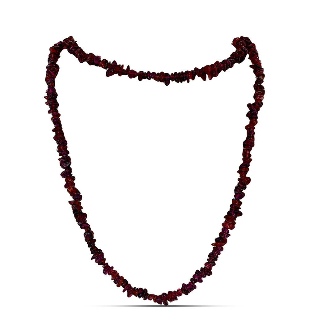 Schmuckgarnitur aus Nugget mit Rhodolith Granat 2 