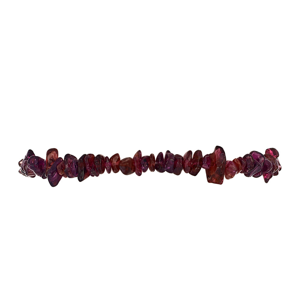 Schmuckgarnitur aus Nugget mit Rhodolith Granat 3 