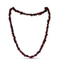 Schmuckgarnitur aus Nugget mit Rhodolith Granat