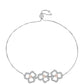 Silberarmband mit Morganit aus Gozareh und weißem Topas