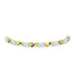 Goldplattiertes Silberarmband mit Regenbogenmondstein und marokkanischem Amethyst