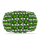 Silberring mit Chromdiopsid