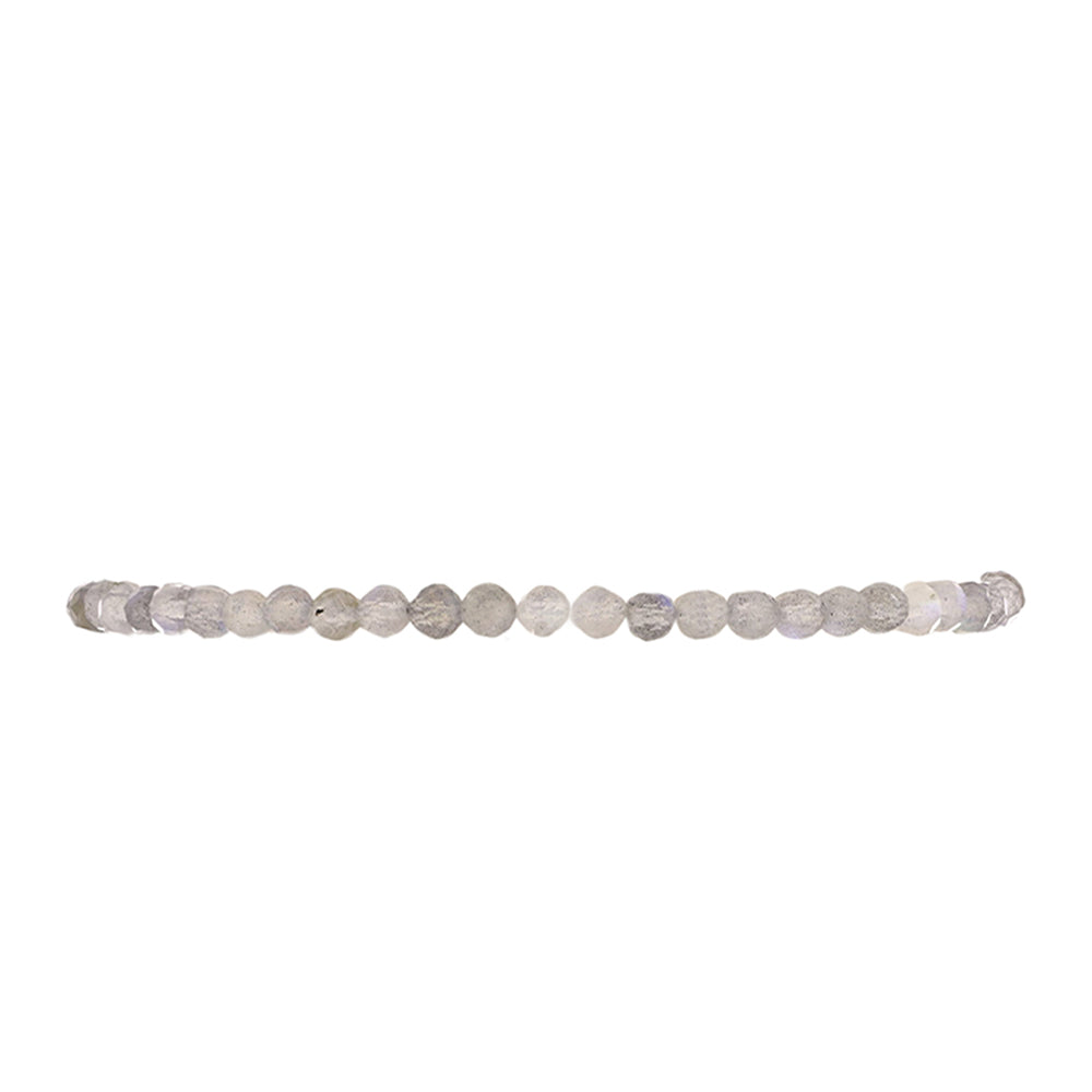 Goldplattiertes Silberarmband mit Labradorit 2 
