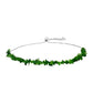 Silberarmband mit Chromdiopsid