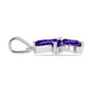 Silberanhänger mit marokkanischem Amethyst