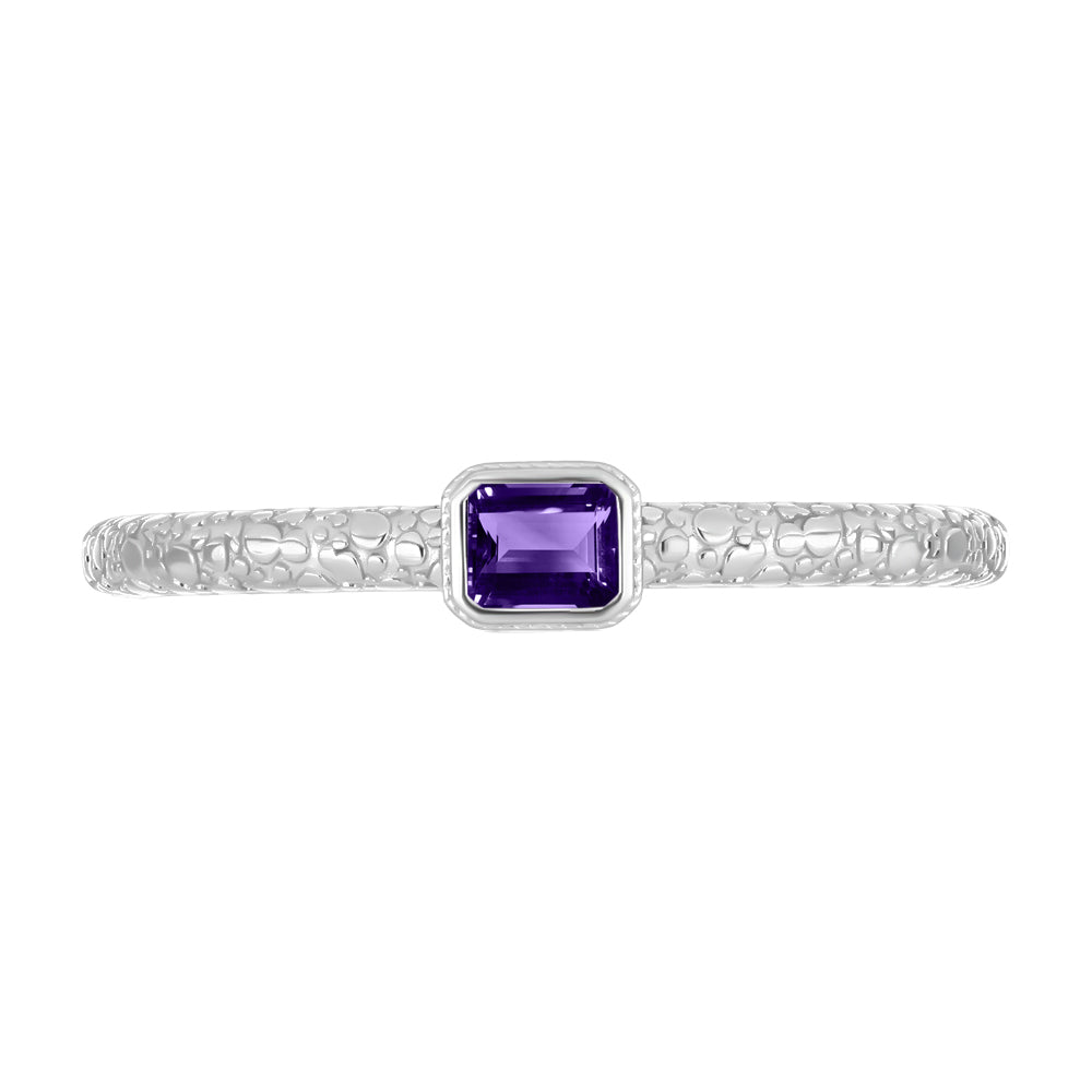Silberarmband mit marokkanischem Amethyst 2 