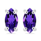 schmuckgarnitur aus Silber mit marokkanischem Amethyst