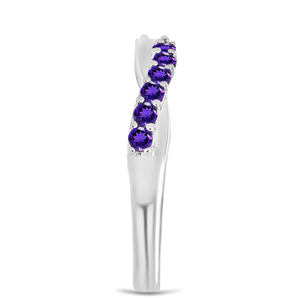 Silberring mit marokkanischem Amethyst