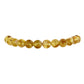 Silberarmband mit goldfarbenem Rio Zitrin