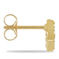 Goldplattierte Silberohrringe