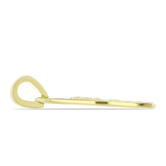 Goldplattierter Silberanhänger