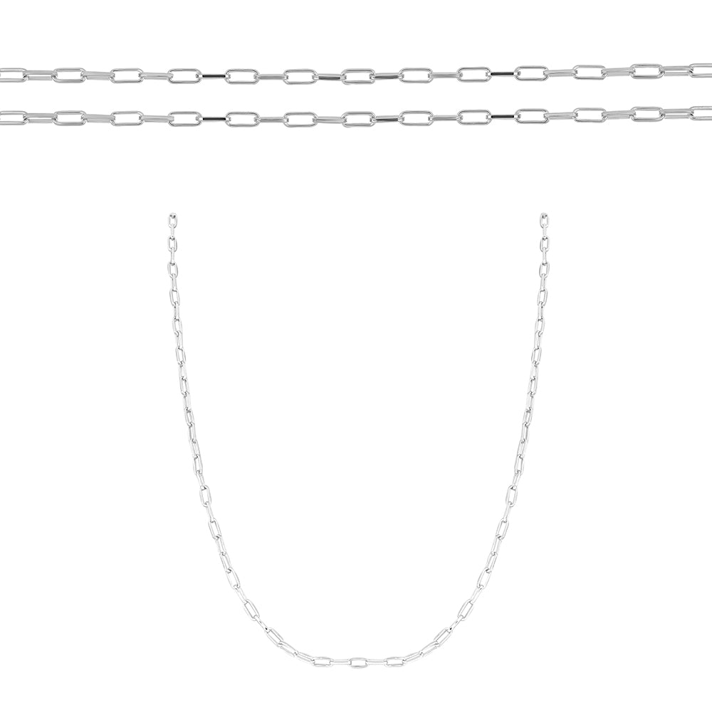 Silberhalskette 1 