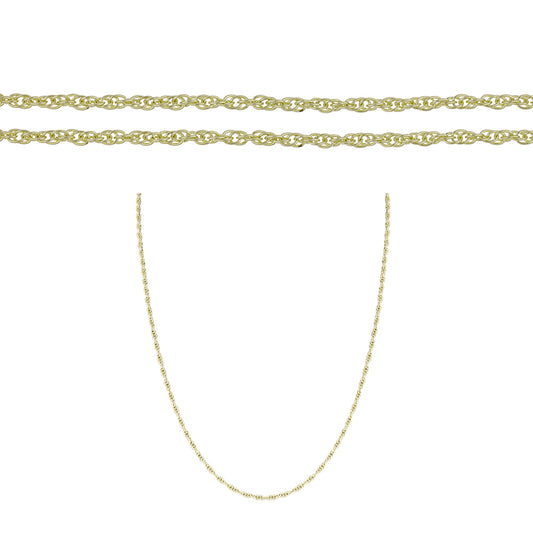 Goldplattierte Silberhalskette