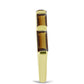 Goldplattierter Silberring mit Cognac-Quarz