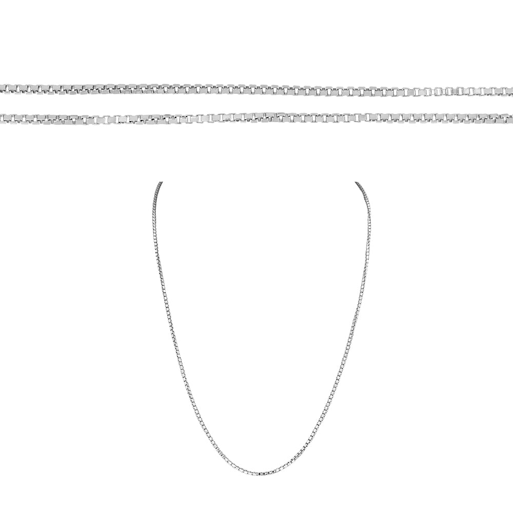 Silberhalskette 1 
