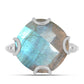 Silberring mit Labradorit