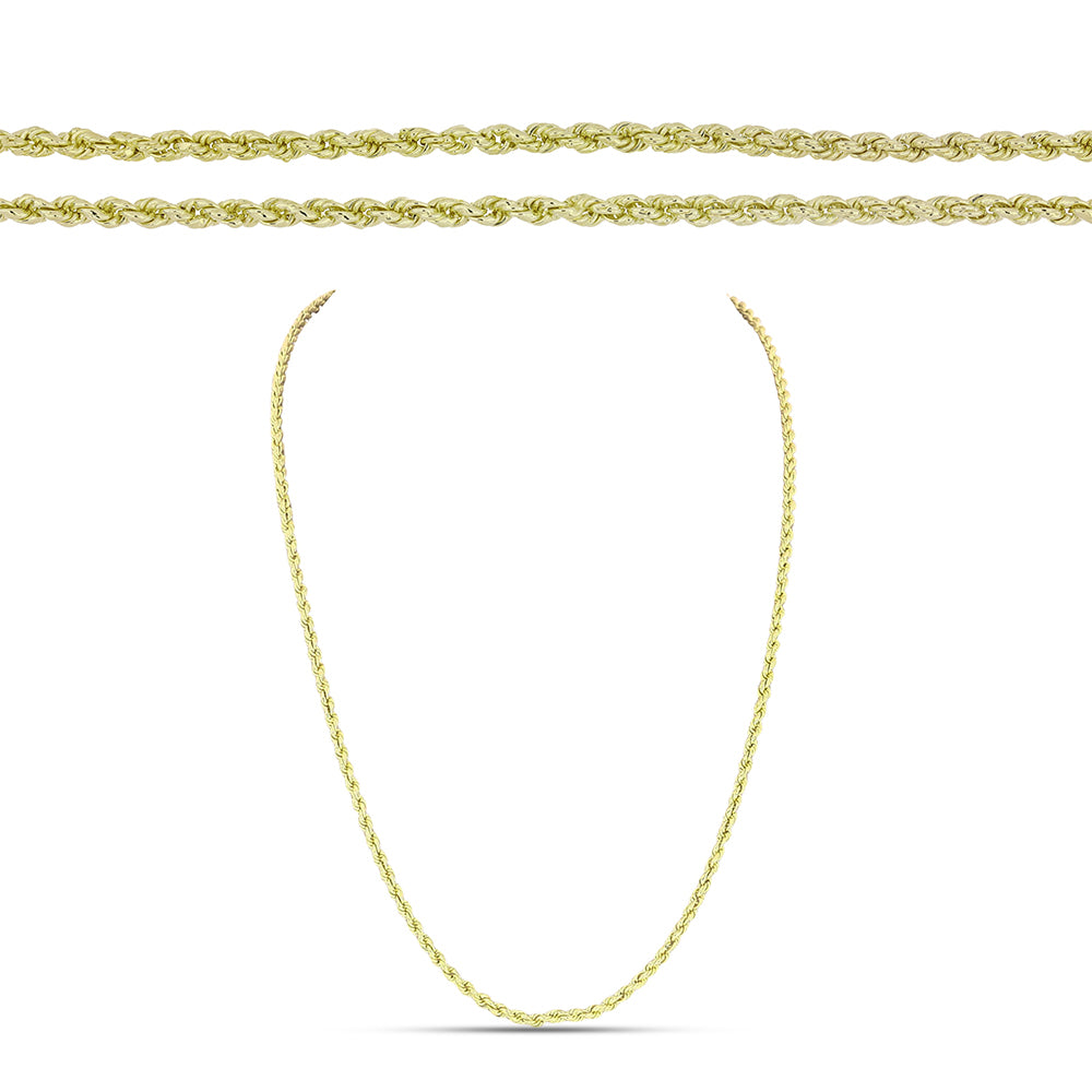 Goldplattierte Silberhalskette 1 
