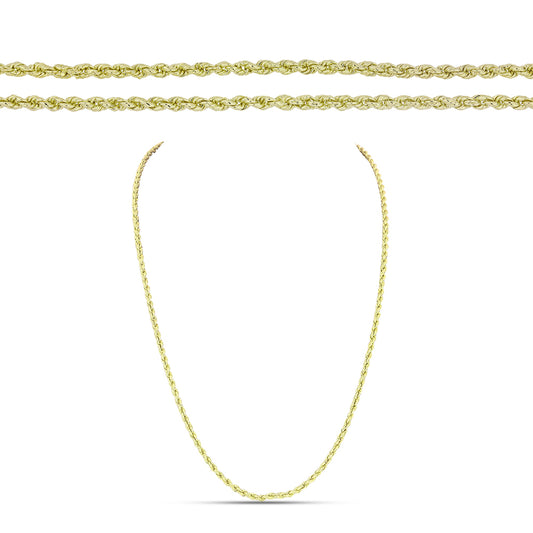 Goldplattierte Silberhalskette