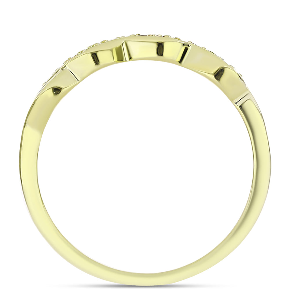 Goldplattierter Silberring mit marokkanischem Amethyst und Zitrin aus dem Ural 3 