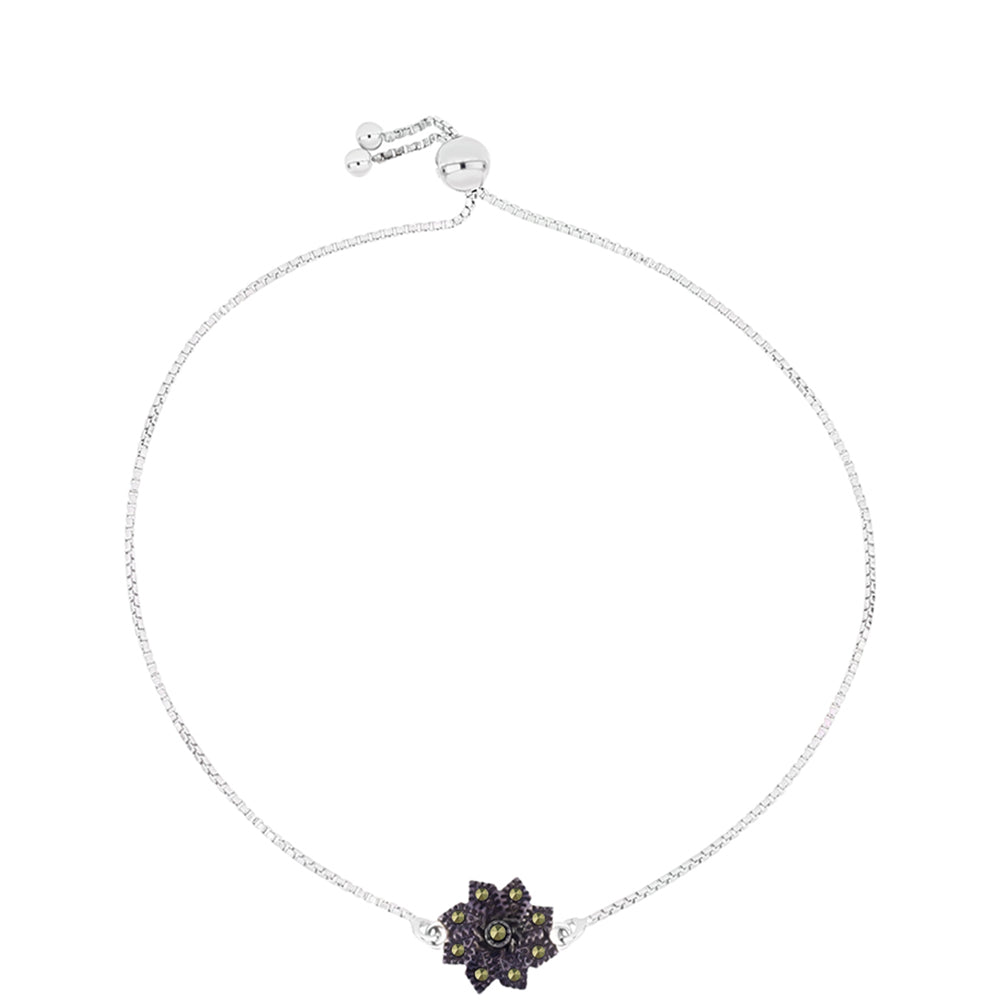 Silberarmband mit österreichischem Markasit 1 