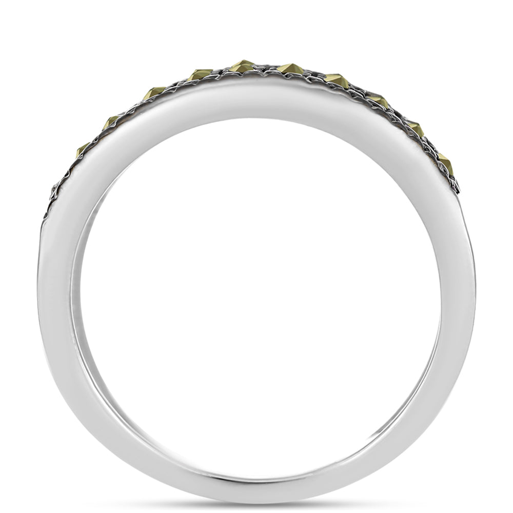 Silberring mit österreichischem Markasit 2 