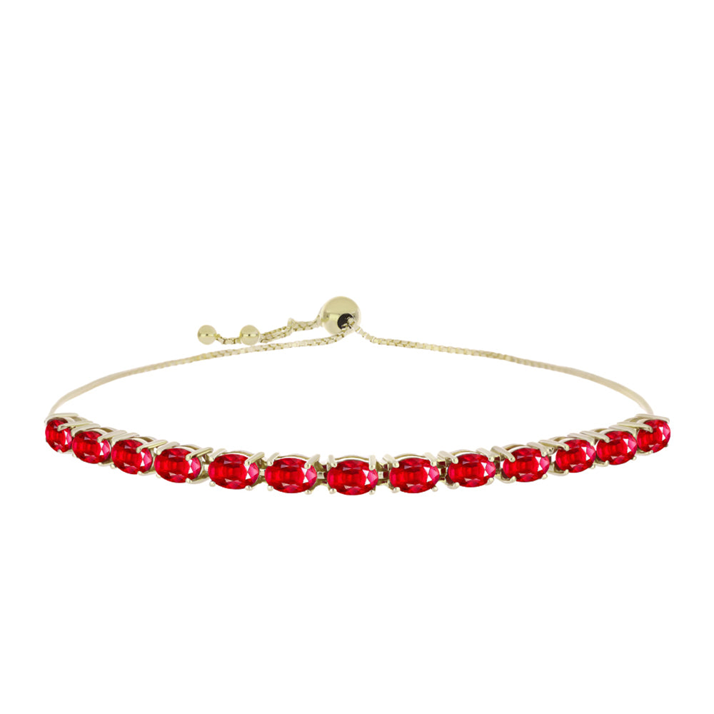 Goldplattiertes Silberarmband mit rotem Achat 1 
