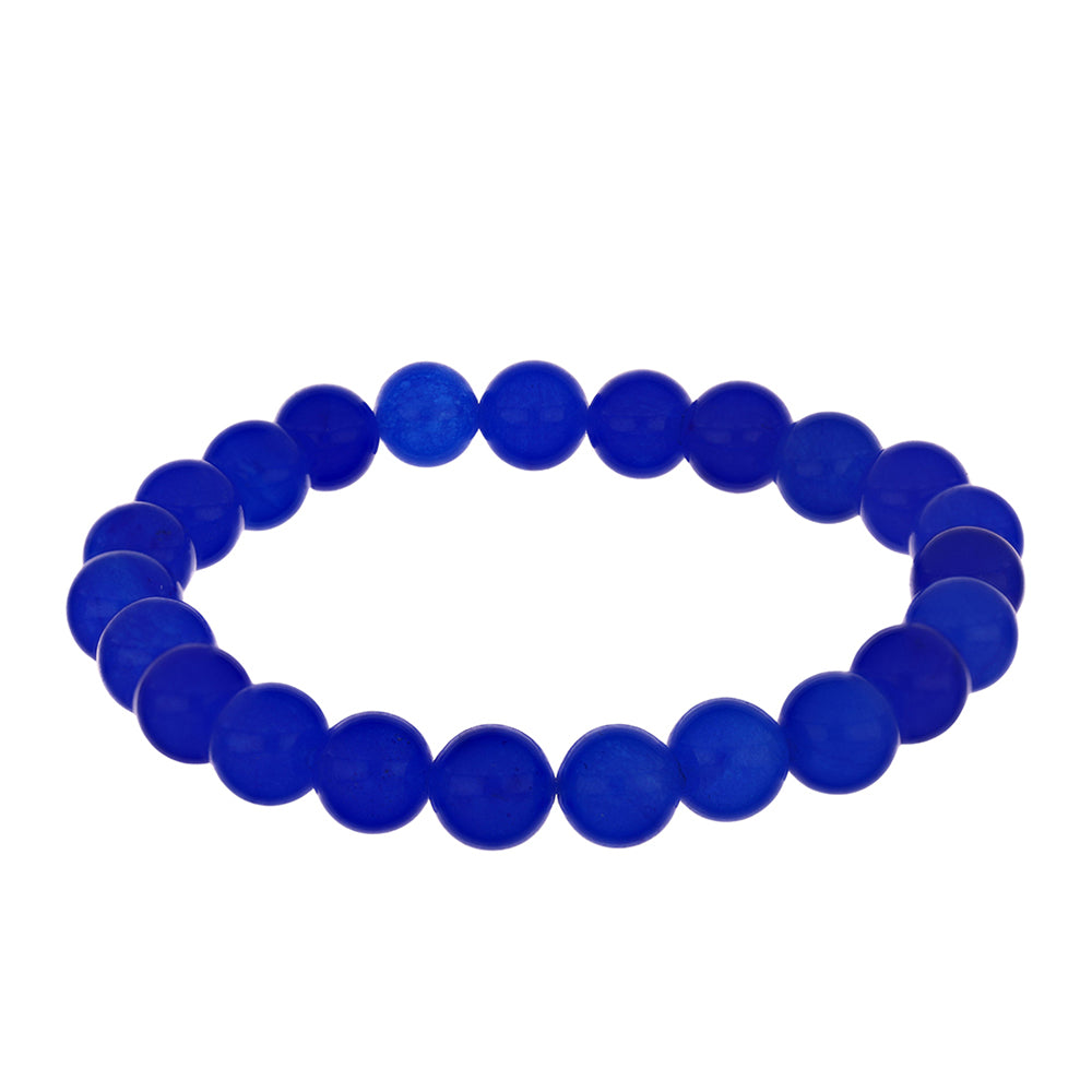 Nugget Armband mit blauem Achat