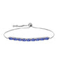 Silberarmband mit Tansanit