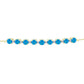 Goldplattiertes Silberarmband mit äthiopischem Paraiba-Blauopal und weißem Topas