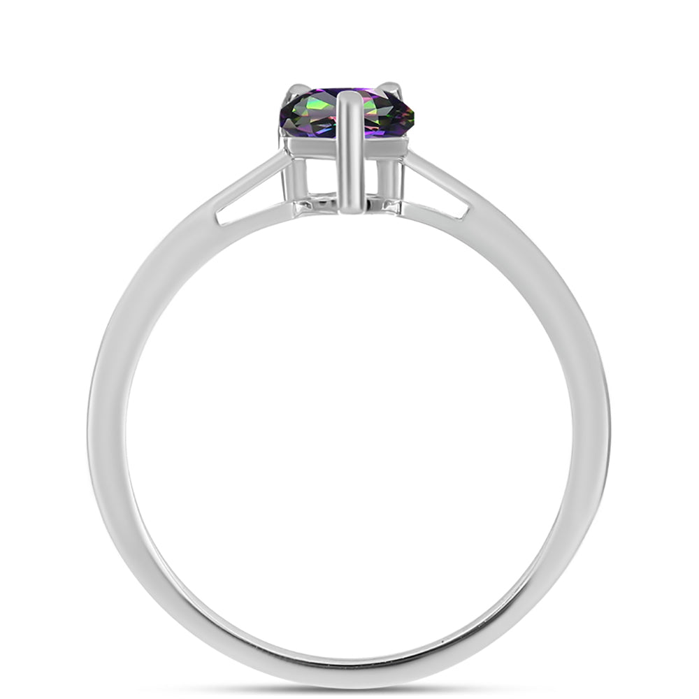Silberring mit mystischem Topas 2 