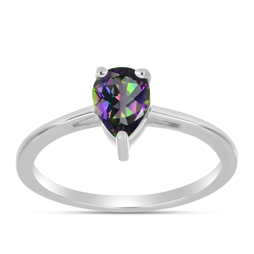 Silberring mit mystischem Topas 3 