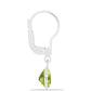 schmuckgarnitur aus Silber mit Peridot aus Changbai und Regenbogenmondstein