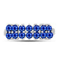 Silberring mit australischem blauem Saphir