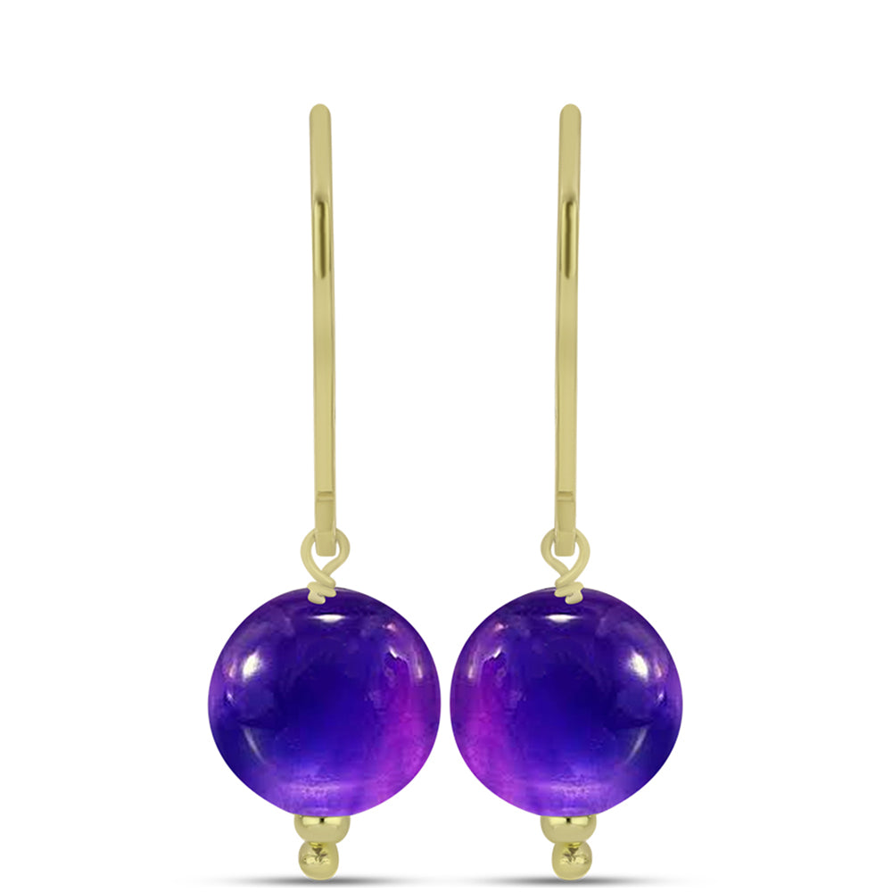 schmuckgarnitur aus Goldplattierte Silber mit marokkanischem Amethyst 2 