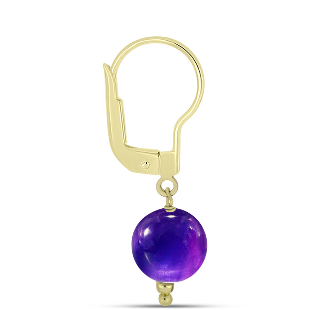 schmuckgarnitur aus Goldplattierte Silber mit marokkanischem Amethyst