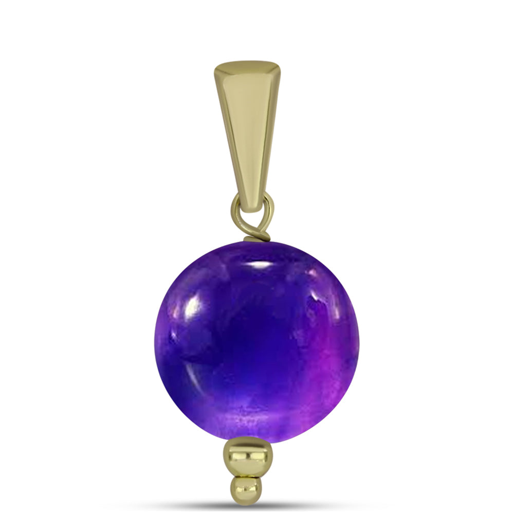 schmuckgarnitur aus Goldplattierte Silber mit marokkanischem Amethyst