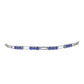 Silberarmband mit Tansanit - Klasse AAA