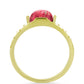 Goldplattierter Silberring mit Thulit