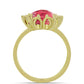 Goldplattierter Silberring mit Thulit