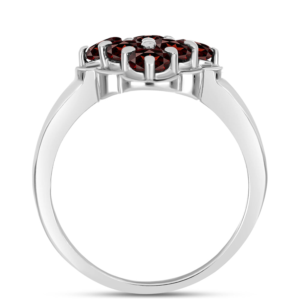 Silberring mit Barton Granat