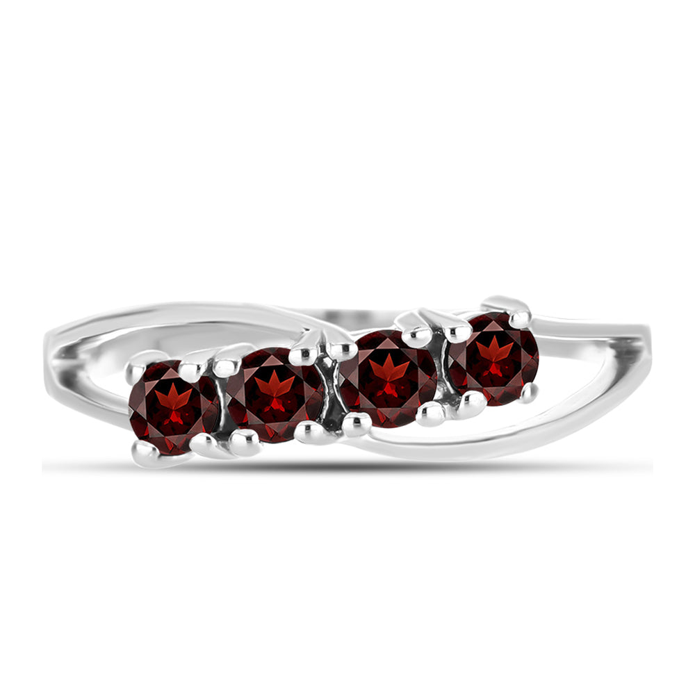 Silberring mit Barton Granat 1 